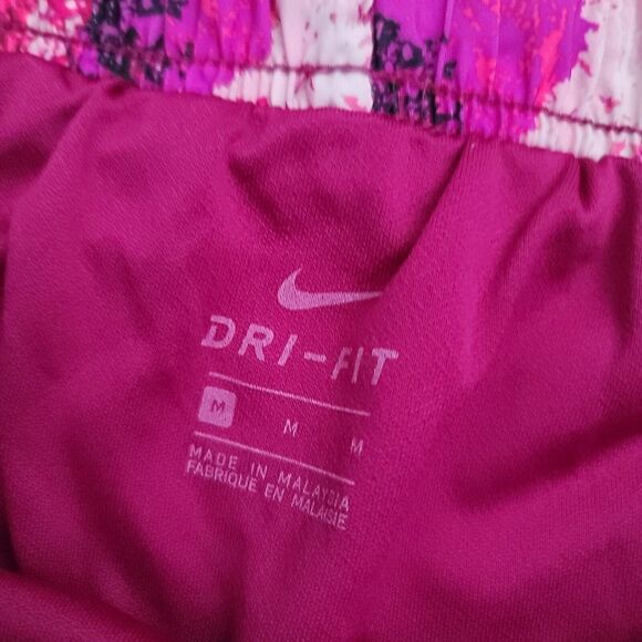 Nike Dri-Fit Tempo Shorts Size M Pink Hi-Rise 3"Inseam - Picture 5 of 10